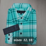 Rite Mate Ladies Open Flannelette Shirt Assorted Colors
