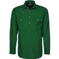 PILBARA Men's Closed front Green Work shirt
