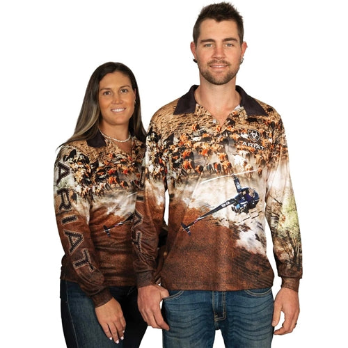 Ariat Uni Fishing Shirt - Helimustering