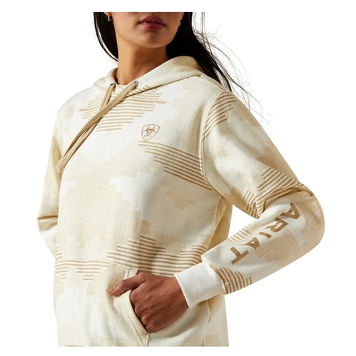 Ariat Ladies Logo 2.0 Printed Hoodie Sedona Print