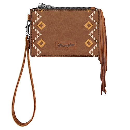 Wrangler Indiana Wristlet Purse - Tan