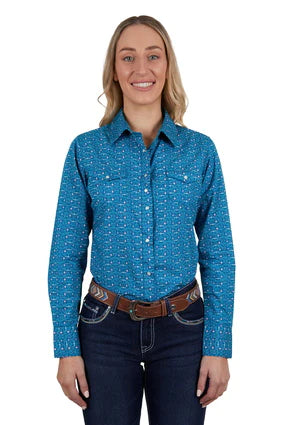 Pure Western Womens Tomeka L/S Shirt