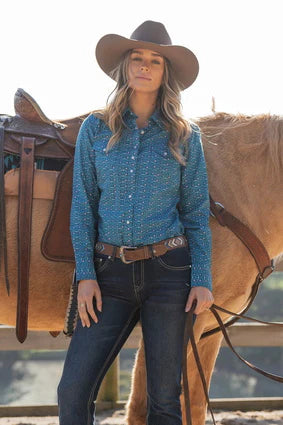Pure Western Womens Tomeka L/S Shirt