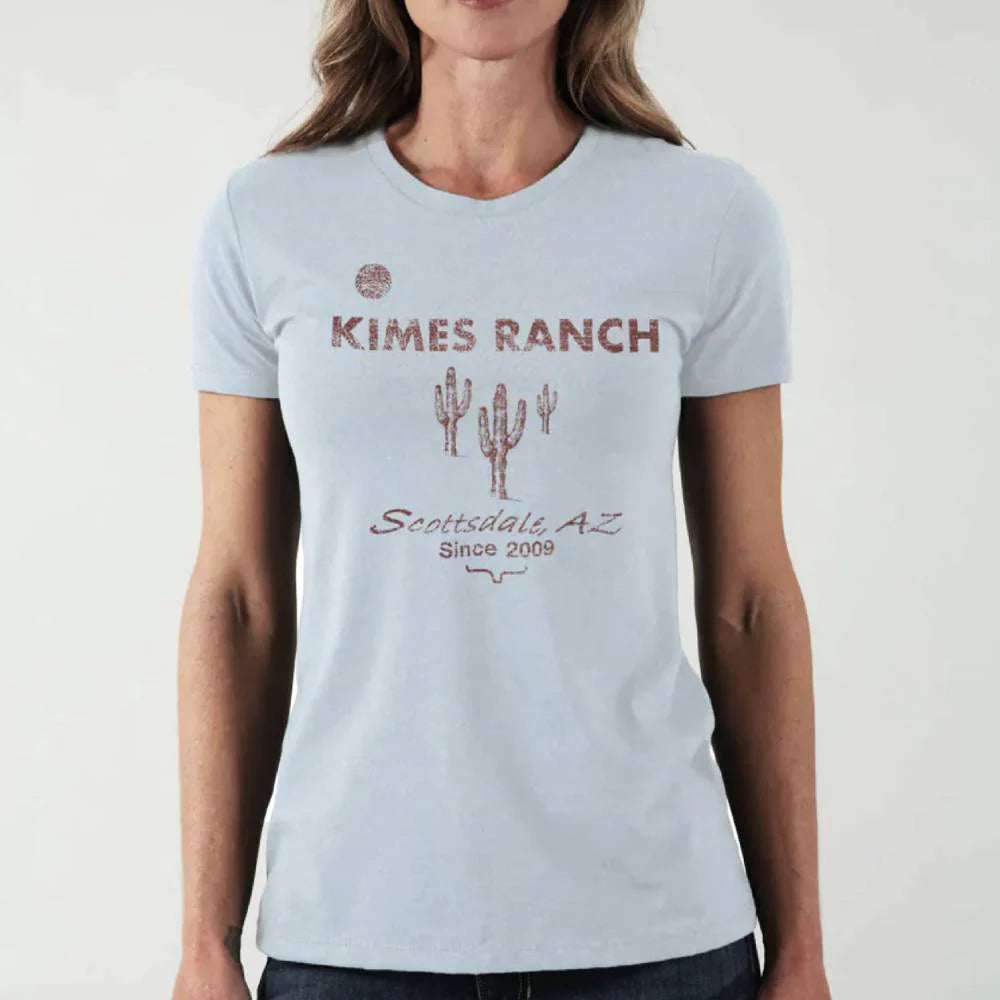 Kimes Ranch Welcome Tee - Ice Blue