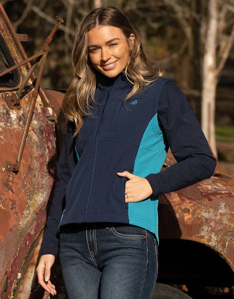 Pure Western Womens Tracy Soft Shell Vest