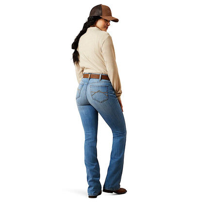 Ariat Women's High-Rise Boot Cut Camellia Glendale Jean