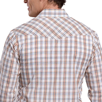Roper Men's Karman Classic Collection LS Shirt - Plaid / White