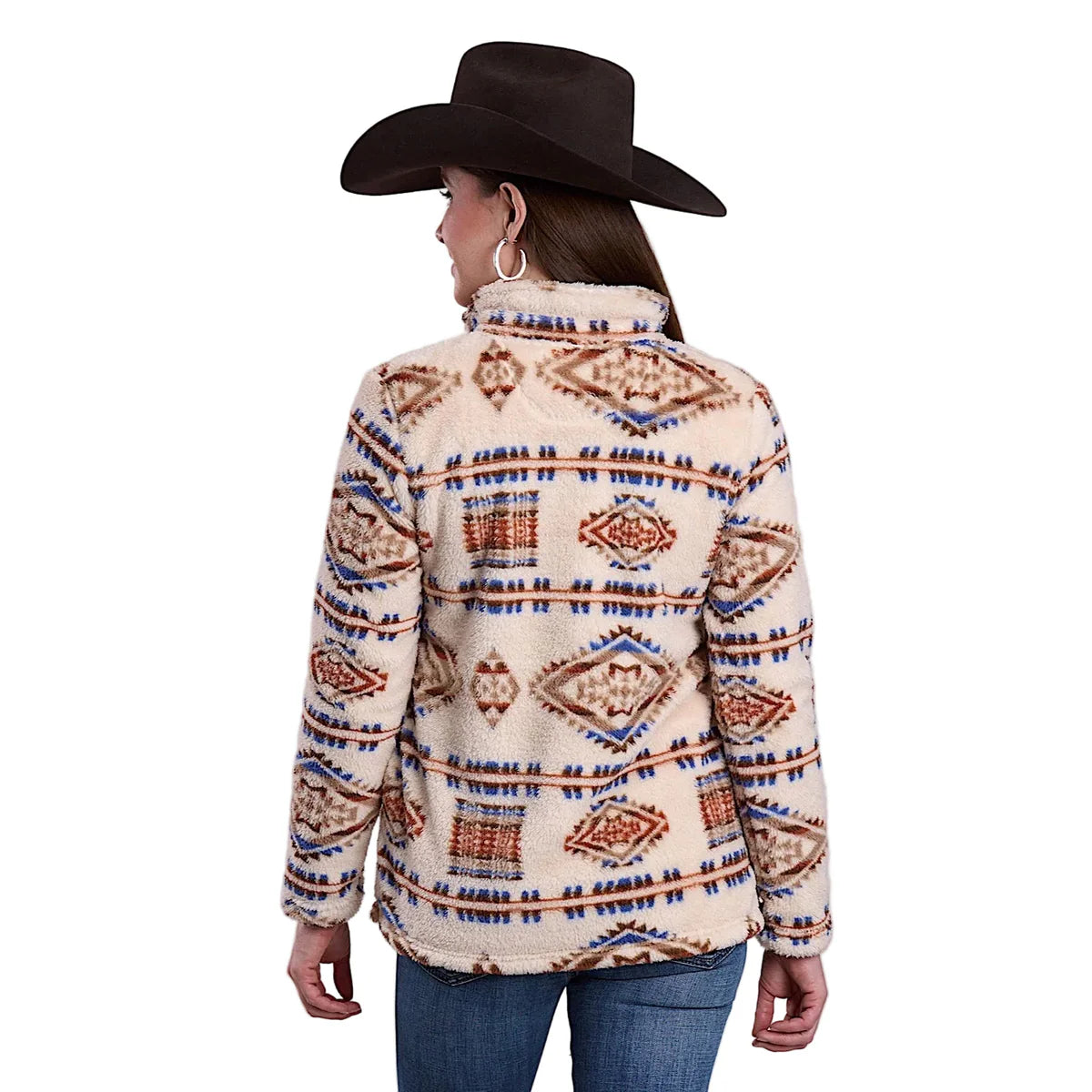 Roper Women's Fleece Pullover - Brown