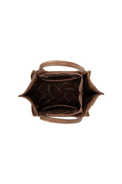 Wrangler Embroidered Tote Bag - Camel