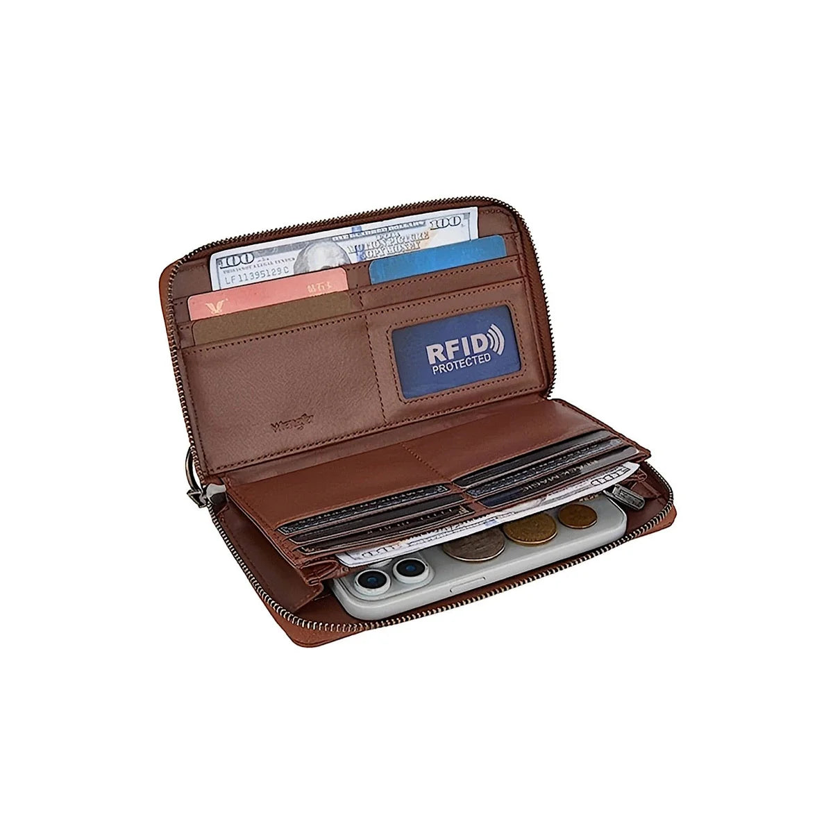 Wrangler Paisley Wallet - Pink