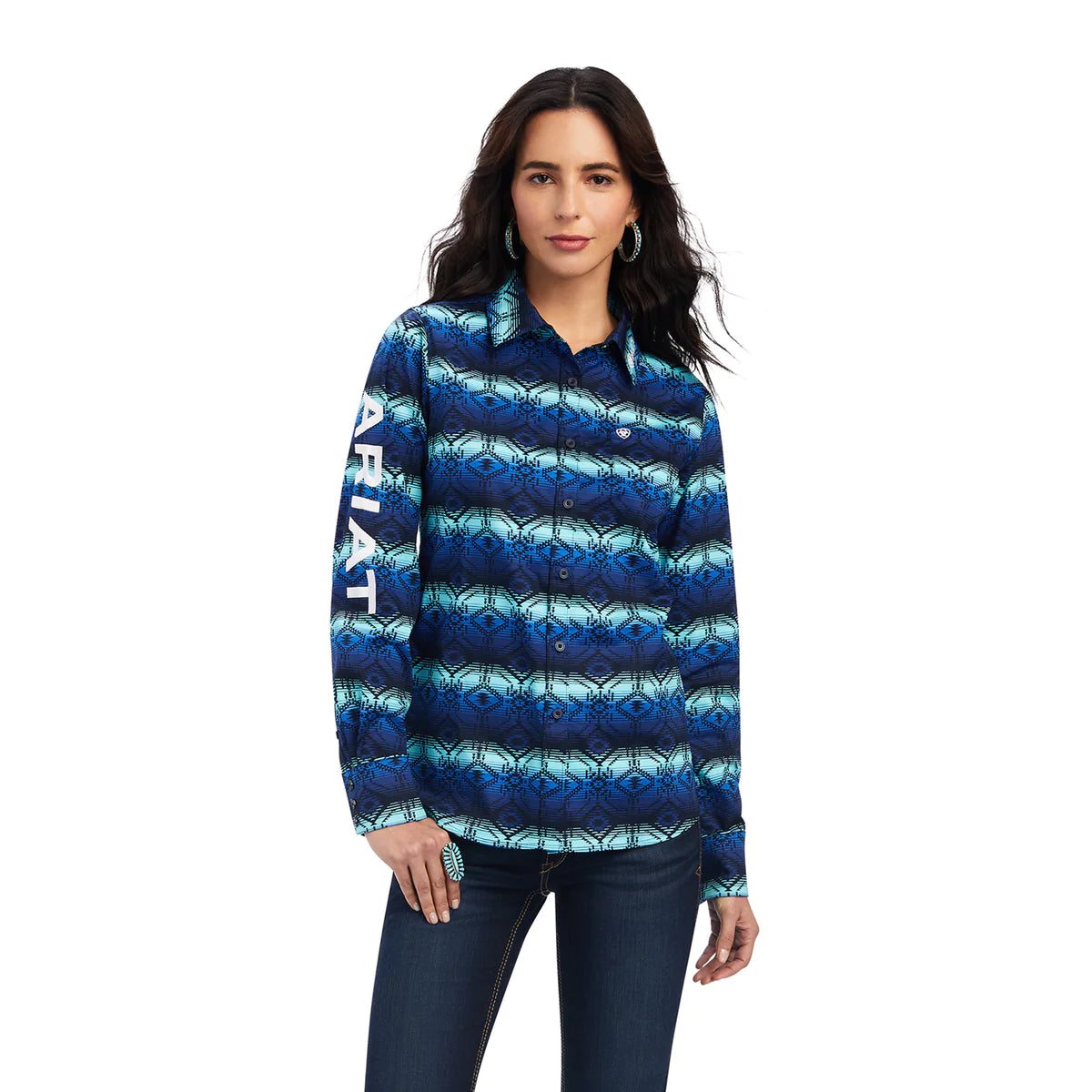 Ariat Team Kirby Stretch Shirt - Maison Print