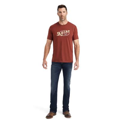 Ariat Rope Oval T-Shirt Rust Heather