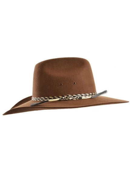 Thomas Cook Station wool Felt Hat Chestnut