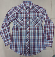 ROPER Men's shirt karman classic 55/45 Plaid Wine