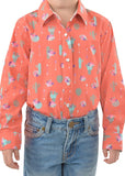 Pure Western Girls Priscilla L/S Shirt