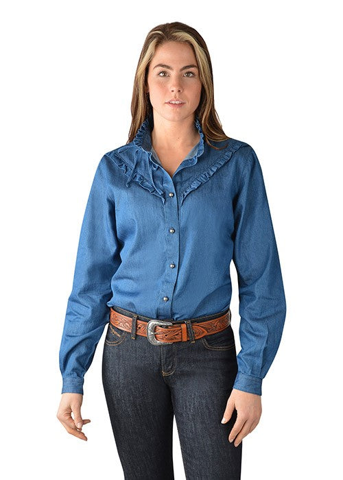 Wrangler Ladies Hadley L/S Shirt