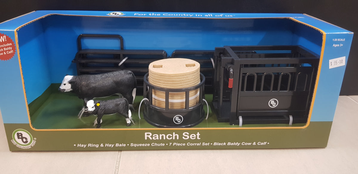 Ultimate Ranch Set Country Toys SMALL RANCH SET with Cows – Limestone Clothing
