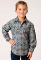 Roper Boys West Made Collection L/S Shirt
