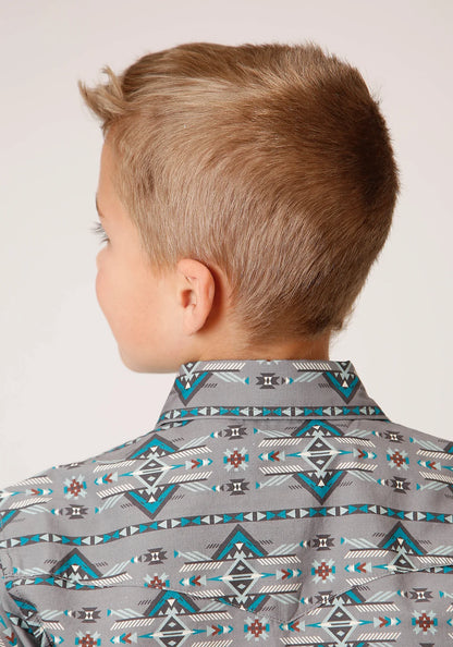 Roper Boys West Made Collection L/S Shirt
