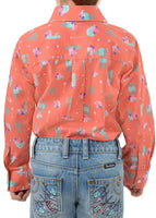 Pure Western Girls Priscilla L/S Shirt