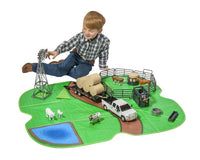 Big Country Toys TOY BOX & PLAYMAT