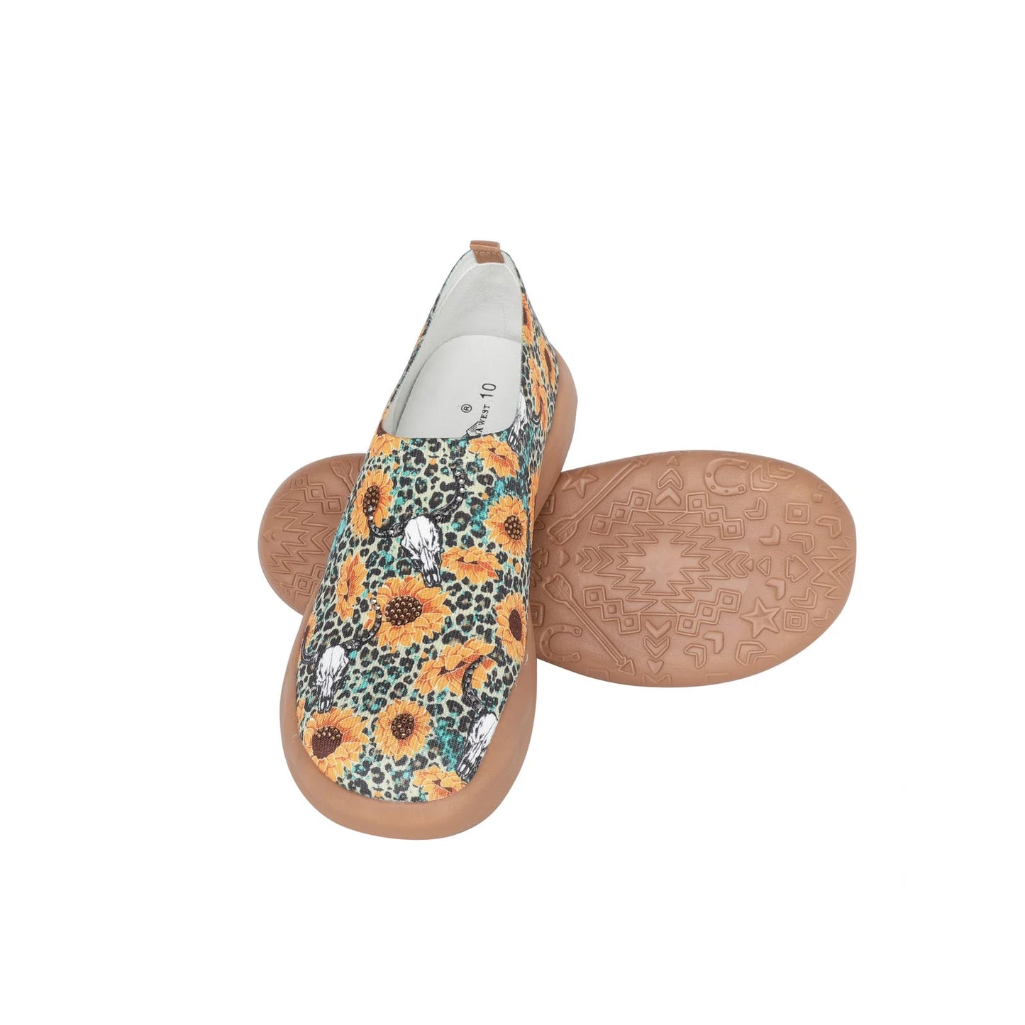 Montana West Leopard Print Slip On Sneaker