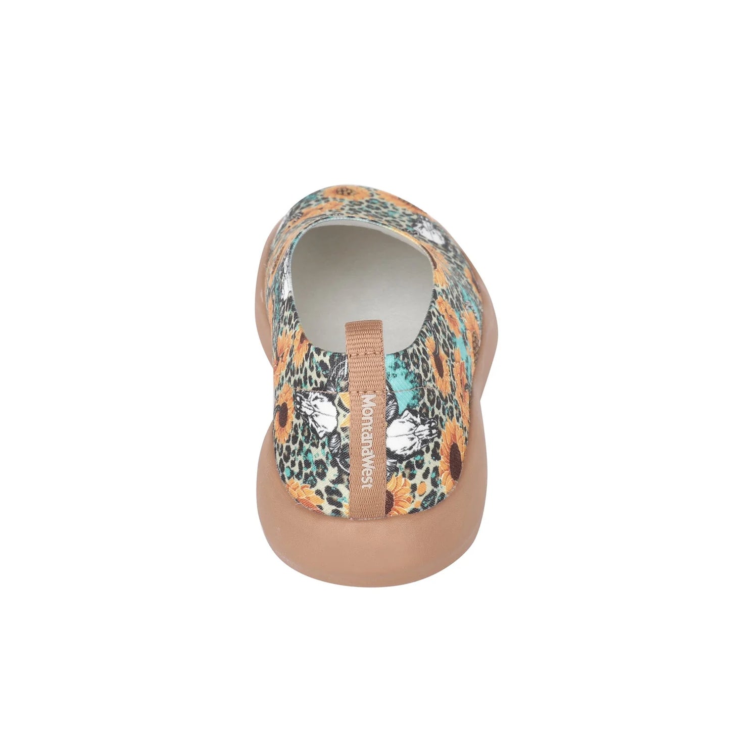 Montana West Leopard Print Slip On Sneaker