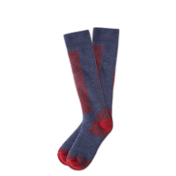 AriatTEK Merino Socks NAVY/RED