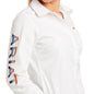 Team Kirby Stretch White Team Serape Shirt