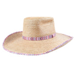 Sunbody Hat Ava Oak/ Pink Chevron