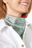 Just Country Women's Carlee Double Sided Scarf Chilli/Lichen Spots