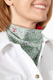 Just Country Women's Carlee Double Sided Scarf Chilli/Lichen Spots
