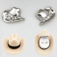 Brigalow Cowboy Hat Necklace and Stud Earring