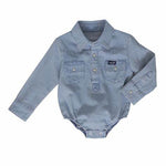 Wrangler Baby Faded Blue Body suit