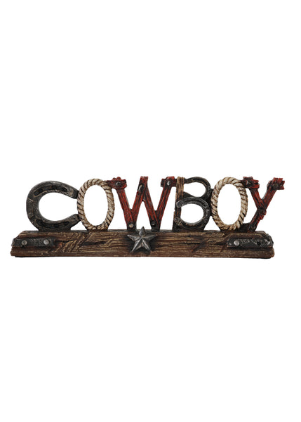 Cowboy Decor Stand