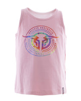 Bullzye Girls Tripped Singlet