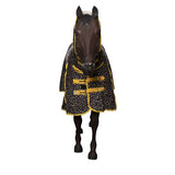 Kozy 1200D Nylon Horse Rug Combo - Black Emoji
