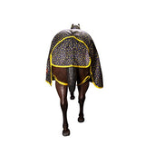 Kozy 1200D Nylon Horse Rug Combo - Black Emoji