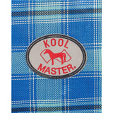 Kool Master PVC Shade Mesh Horse Rug Combo - Blue