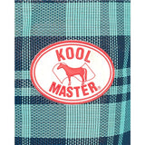 Kool Master PVC Shade Mesh Horse Rug Combo - Turquoise/Navy
