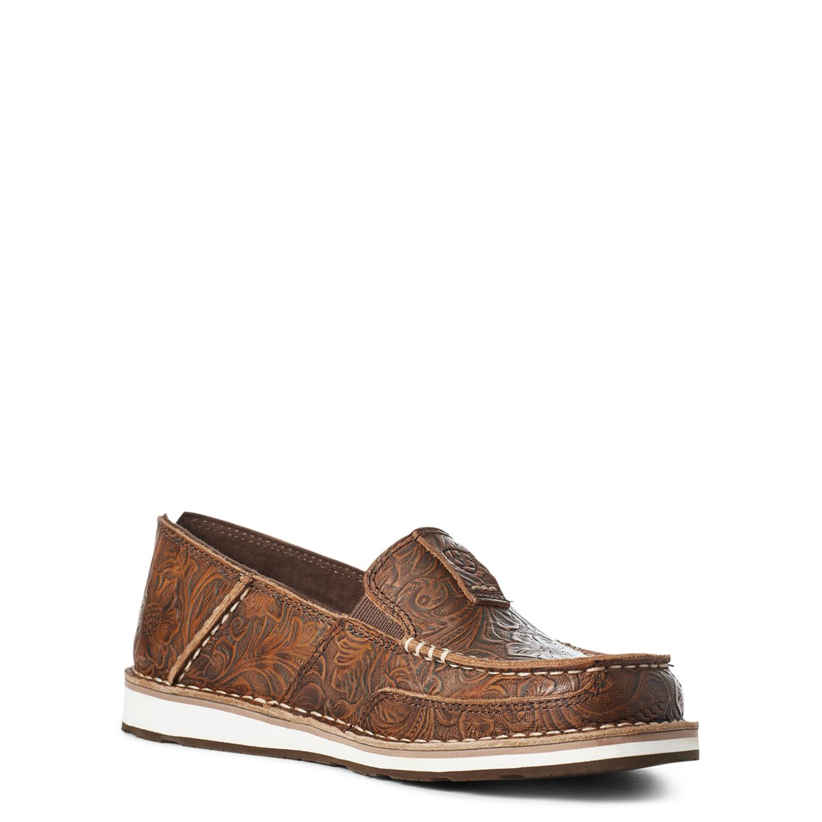 Ariat Ladies Cruiser Brown Floral Emboss