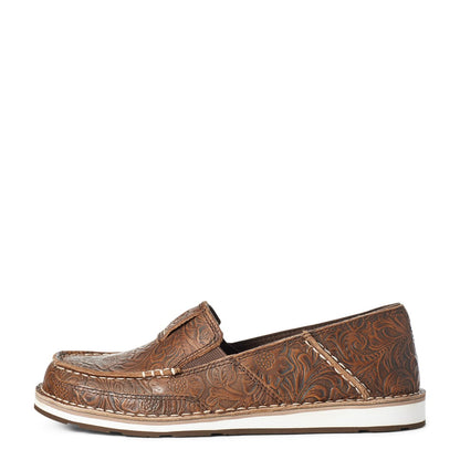 Ariat Ladies Cruiser Brown Floral Emboss