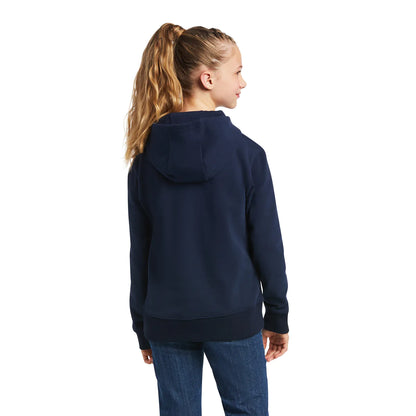 Ariat Girls Real Serape Logo Hoodie