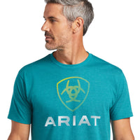 Ariat Blends T-Shirt - Dark Teal Heather