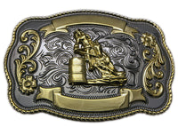 Small Kids Barrel Racer Buckle