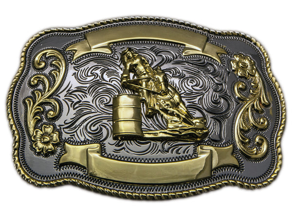 Small Kids Barrel Racer Buckle