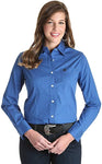 Wrangler Ladies George Strait Shirt Blue