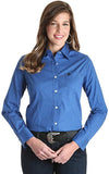Wrangler Ladies George Strait Shirt Blue