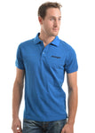 Wrangler Mens Benson S/S Polo Royal Marle