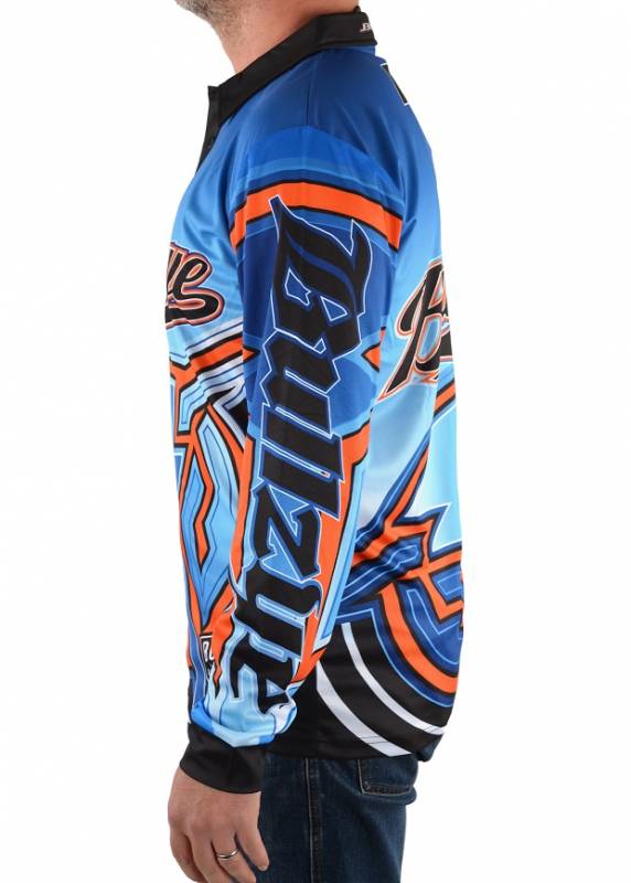 Bullzye Mens Global Fishing Shirt